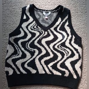 Sweater tank top